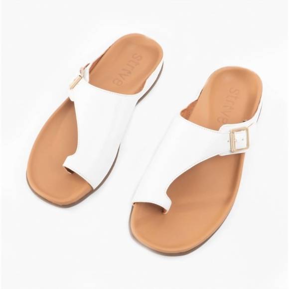 NEW STRIVE java sandals in white - Picture 3 of 6